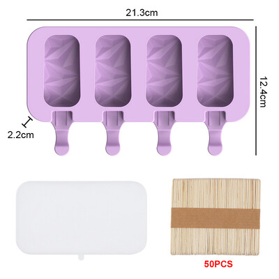 Silikoonist jäätisevormid kaanega meisterdatud jäätisevormid isetehtud jäätisevormid