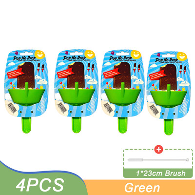 Suport pentru gheață nou rezistent la picurare Suport pentru gheață fără picurare, fără mizerie Frozen Treats Rack Suport pentru palete cu paie pentru copii Înghețată