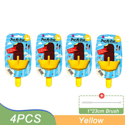 Suport pentru gheață nou rezistent la picurare Suport pentru gheață fără picurare, fără mizerie Frozen Treats Rack Suport pentru palete cu paie pentru copii Înghețată