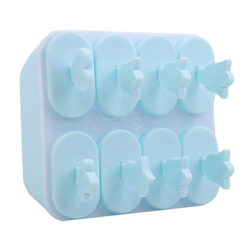 Καλούπια Popsicle 6/8 Grid Ice Pop Molds Food Grade Καλούπια παγωτού σιλικόνης DIY Σπιτική Επαναχρησιμοποιήσιμη Εύκολη Αποδέσμευση Ice Pop Make