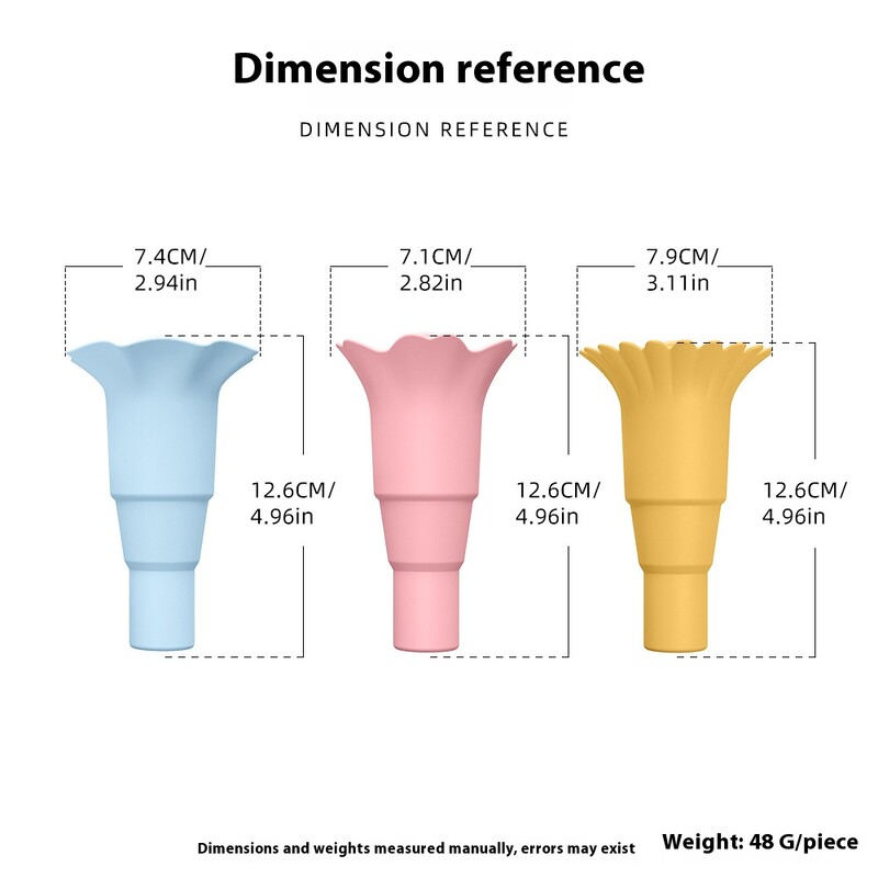 3 tk Laste kokkupandav jäävorm Multifunktsionaalne tilkumisvastane silikoonist jäätisekoonus jäätise alus lihtsaks kaasaskandmiseks
