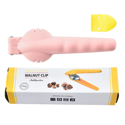 Nerūdijančio plieno kaštonų gnybtas Spragtuko atidarytuvas Riešutai Sluoksnis Gliaudymas Graikinių riešutų traiškytuvas 2 viename virtuvės prietaisai ir priedai