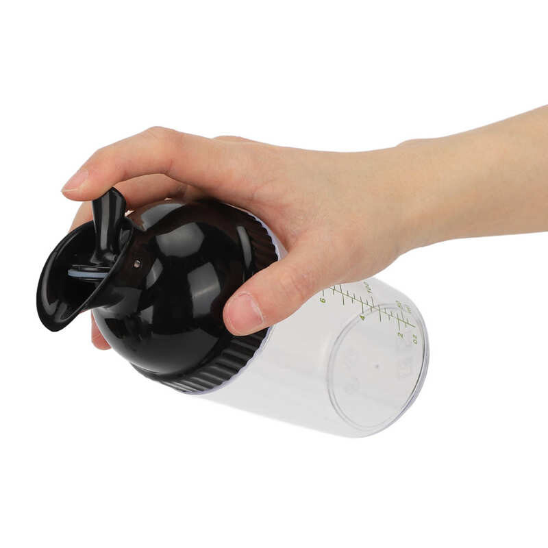 Salotų padažų plaktuvas, 200 ml lašams atsparus salotų padažo indelis virtuvei