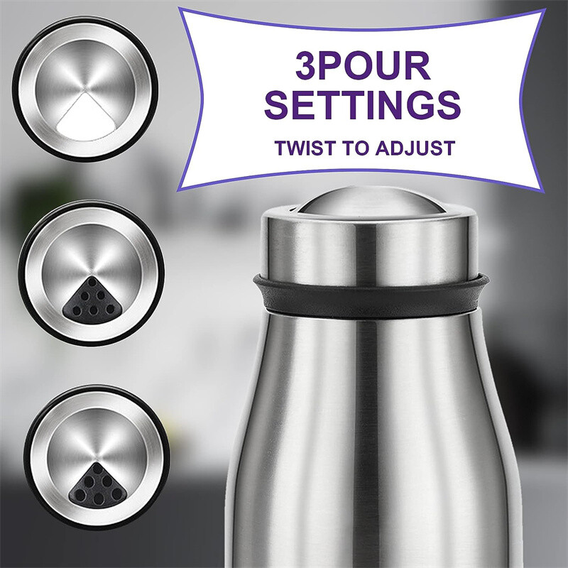 Nerūdijančio plieno stiklo dugnas druskos ir pipirų prieskonių plaktuvas Prieskonių dalytuvas Pipirų plaktuvas BBQ Virtuvės prietaisai Druskos indas