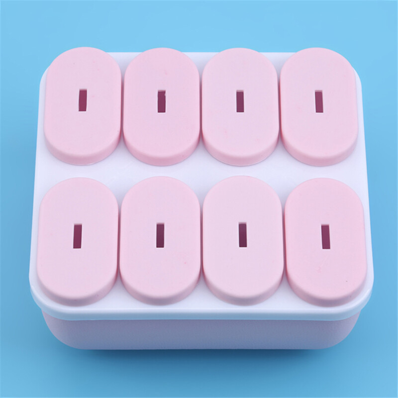 Kūrybinis ledų formavimas Netoksiškas plastikinis, pasidaryk pats, šaldytų popsicles rinkinys Ledų gaminimo aparatas Šaunus apvalios kvadratinės formos ledų formavimo įrankis