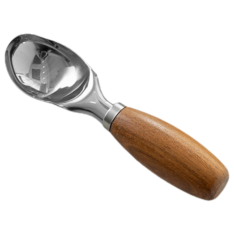 Ledų samtelis Bulvių trynimo kaušeliai Melion Baller Cake Daugiafunkcis šaukštas nerūdijančio plieno + medienos gaminimo kastuvai vaisiai