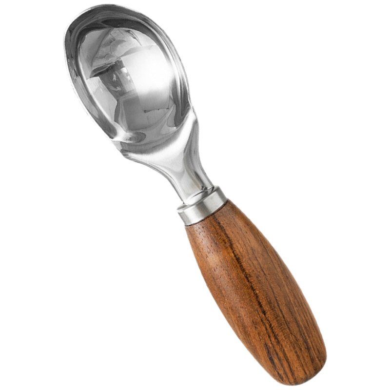 Ledų samtelis Bulvių trynimo kaušeliai Melion Baller Cake Daugiafunkcis šaukštas nerūdijančio plieno + medienos gaminimo kastuvai vaisiai