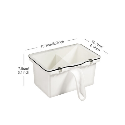 Prieskonių indelių rinkinys, Prieskonių dėžutės rinkinys Druskos plaktuvo prieskonių lentynėlė, Prieskonių indai, Maisto gaminimo reikmenys, Virtuvės priedai