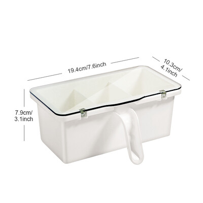 Prieskonių indelių rinkinys, Prieskonių dėžutės rinkinys Druskos plaktuvo prieskonių lentynėlė, Prieskonių indai, Maisto gaminimo reikmenys, Virtuvės priedai