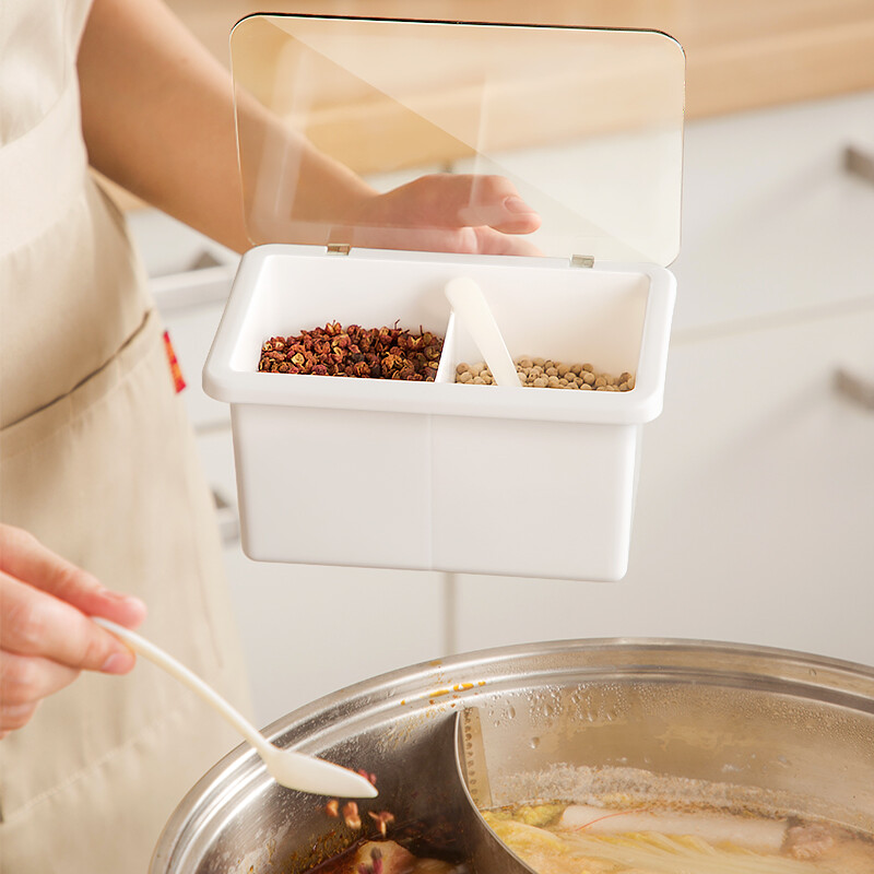 Prieskonių indelių rinkinys, Prieskonių dėžutės rinkinys Druskos plaktuvo prieskonių lentynėlė, Prieskonių indai, Maisto gaminimo reikmenys, Virtuvės priedai