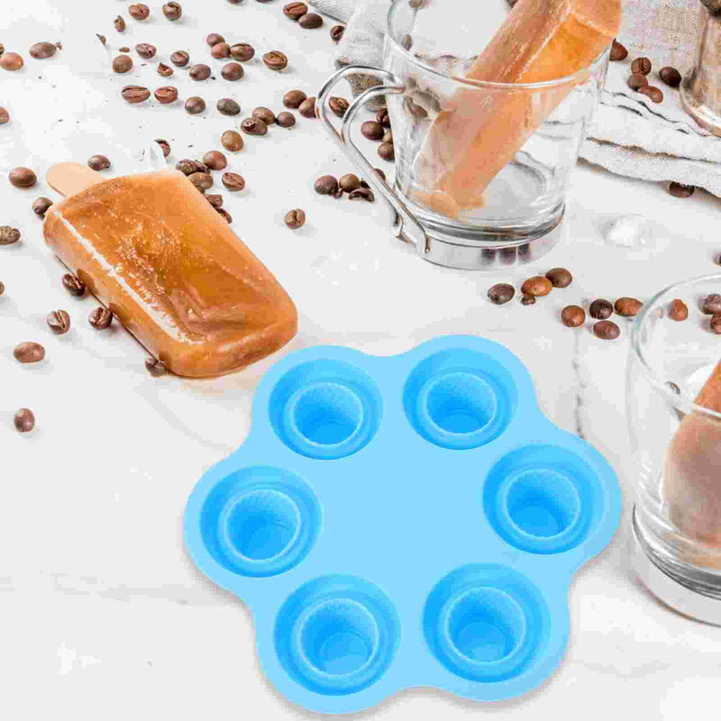 Silikono ledų formelės, puikaus apdirbimo „pasidaryk pats“ gaminimas popsicle formavimo formų padėklas Lengvai valomas desertų tūbeles Silikagelio formelių naudojimas