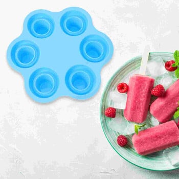 σιλικόνη Ice Cream Mold Freeze Maker DIY Manual Summer Mold Tubes Popsicle Silica Gel Making Molds