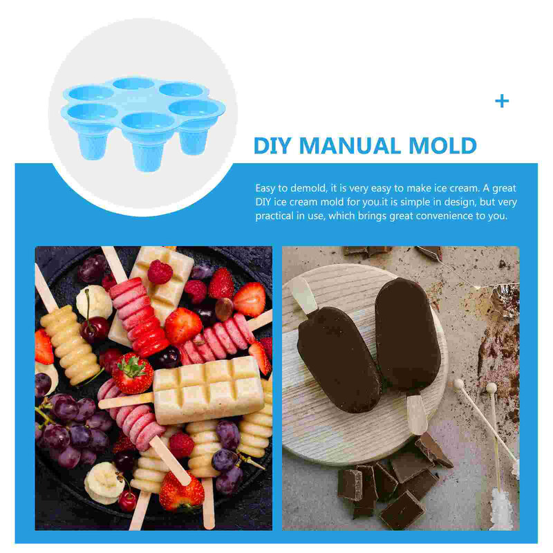 Silikoonist jäätisevormi külmutusmasin DIY käsitsi suvise vormi torud Popsicle silikageeli valmistamise vormid