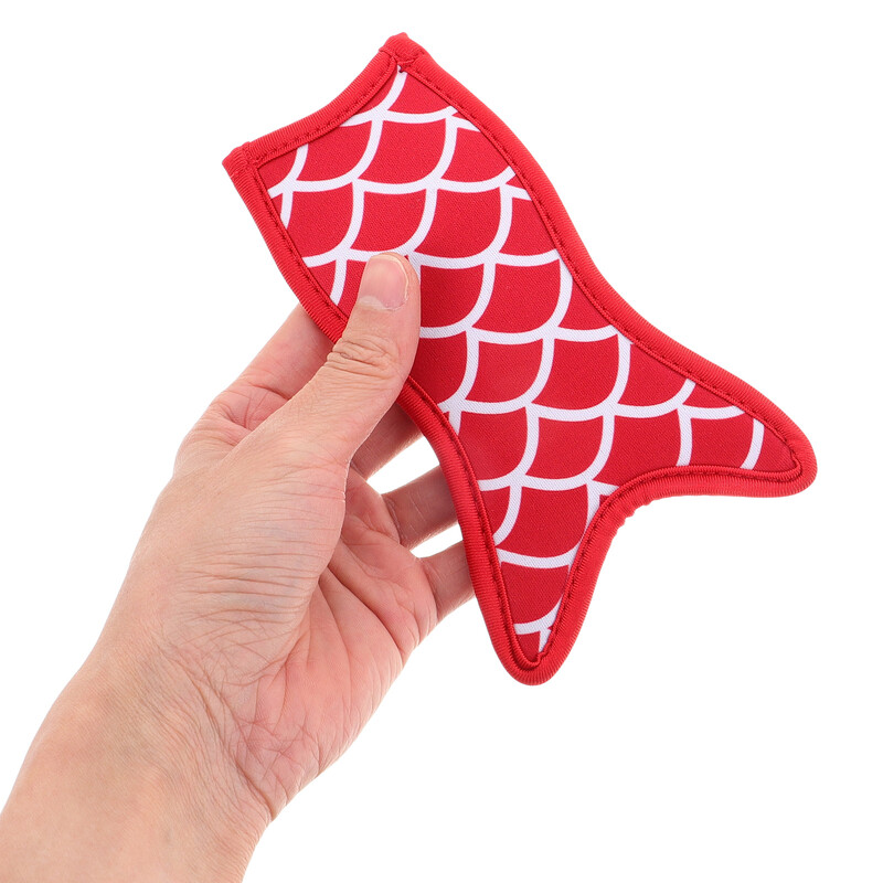 10 τμχ Σετ Popsicle Επαναχρησιμοποιήσιμα Ice-pops Προστατευτικά μανίκια κρέμα συσκευασίας Popsicles Υφασμάτινες θήκες γοργόνας