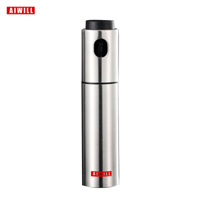 AIWILL 100ml roostevabast terasest oliiviõli pihusti pihustuspudeli pihusti köögis toiduõliga BBQ õli purk 1 tk