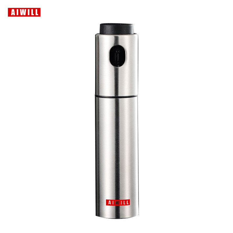 AIWILL 100ml roostevabast terasest oliiviõli pihusti pihustuspudeli pihusti köögis toiduõliga BBQ õli purk 1 tk