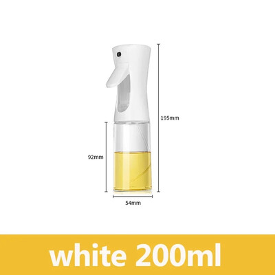 200ml/300ml/500ml küpsetusõli pihustuspudel toiduvalmistamiseks Küpsetamiseks praadimiseks BBQ Rohelised Salongi Juuksuri Köögi vidinad Valge/must