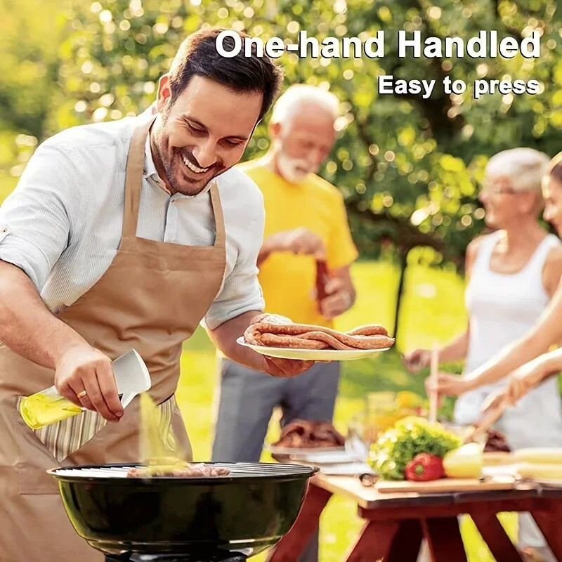 200ml/300ml/500ml küpsetusõli pihustuspudel toiduvalmistamiseks Küpsetamiseks praadimiseks BBQ Rohelised Salongi Juuksuri Köögi vidinad Valge/must