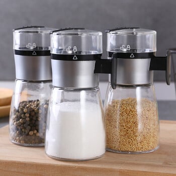 Δοχείο αλατιού τύπου Push Μπουκάλι ζάχαρης Spice Pepper Shaker Δοχείο PushType Seasoning Gadgets κουζίνας