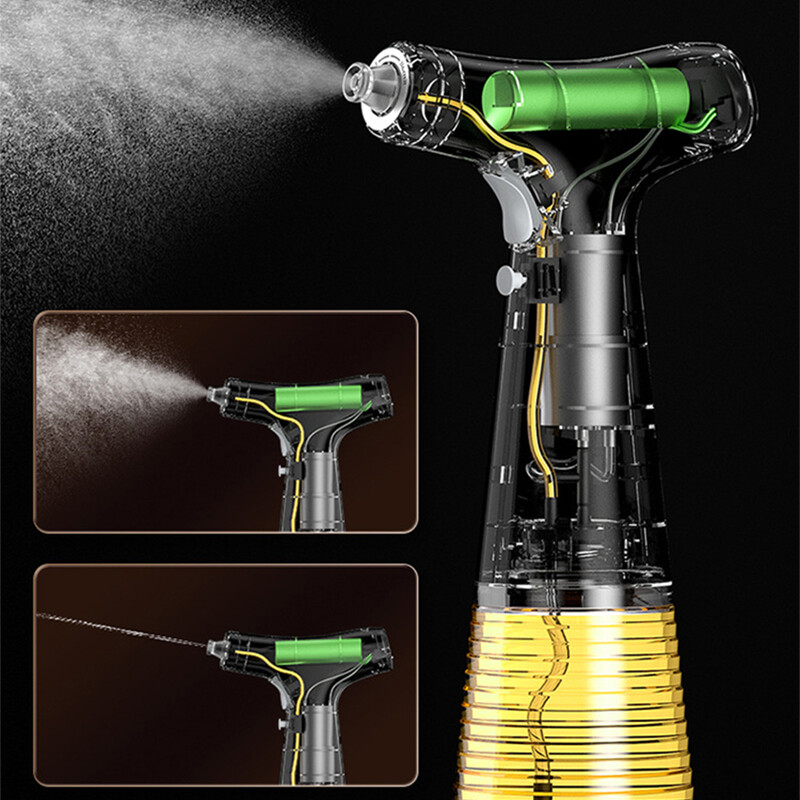 240 ml elektrinis alyvos butelis Mister nešiojamas elektrinis alyvos sojų padažas acto laikymo dozatorius purkštuvas USB įkrovimas kepsninei virtuvei