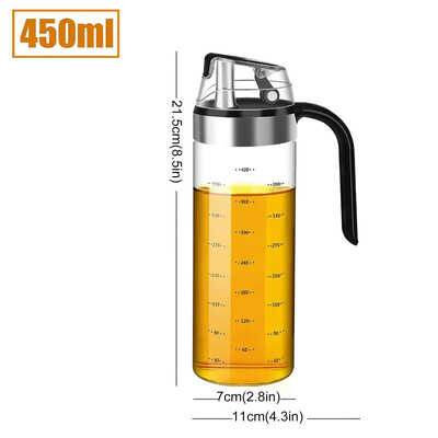 Maitseainepudeli jaotur Kastmepudel Klaasist säilituspudelid Vürtsiklaasiõli Pihusti Äädikas Loomingulised köögitööriistad