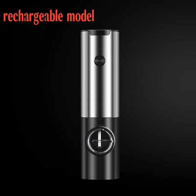 Elektriline soola- ja pipraveski Kodumajapidamises kasutatav meresoolaveski roostevabast terasest vürtsiveski meresoolaveski korduvkasutatav maitseainepurusti