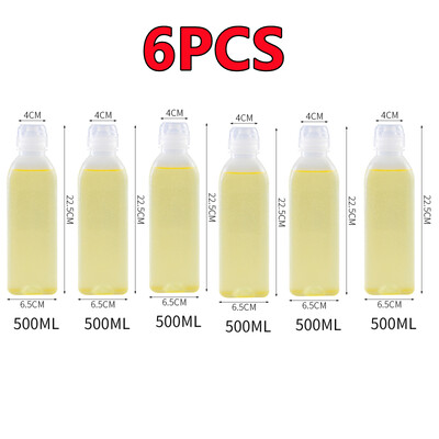 Naujas 6-1 vnt. 300 ml / 500 ml virtuvės aliejaus buteliuko dozatorius, purškiamas buteliukas, pagardas kepimui kečupas garstyčių actas alyvuogių aliejus