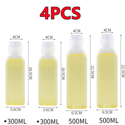 Naujas 6-1 vnt. 300 ml / 500 ml virtuvės aliejaus buteliuko dozatorius, purškiamas buteliukas, pagardas kepimui kečupas garstyčių actas alyvuogių aliejus