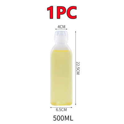 Naujas 6-1 vnt. 300 ml / 500 ml virtuvės aliejaus buteliuko dozatorius, purškiamas buteliukas, pagardas kepimui kečupas garstyčių actas alyvuogių aliejus