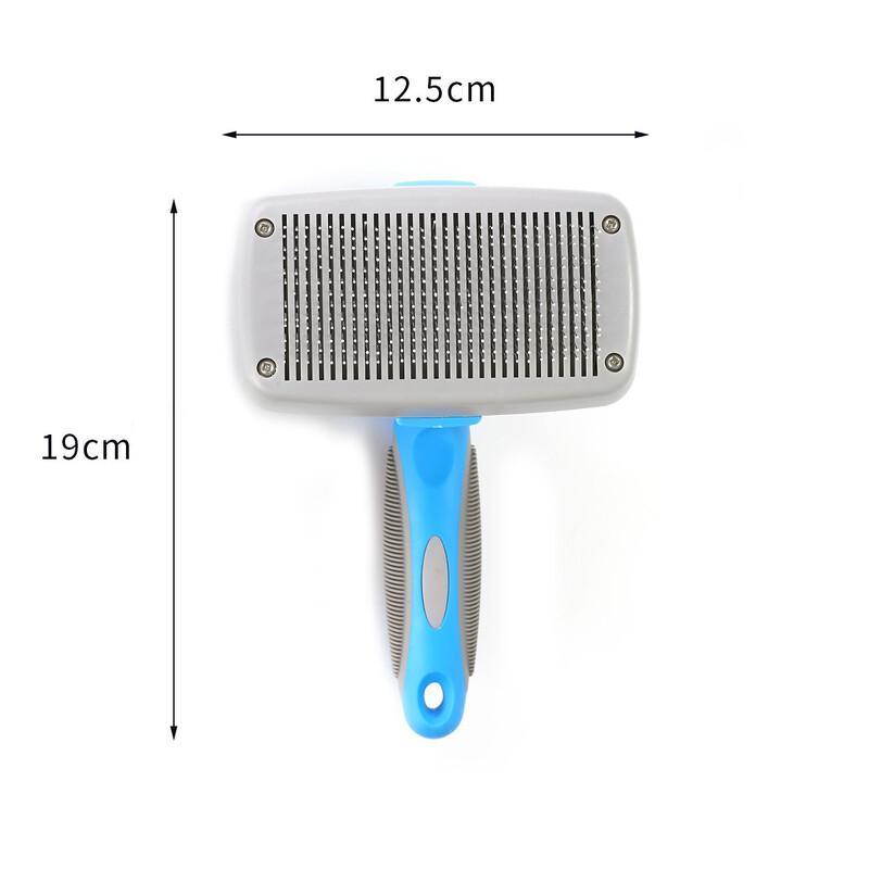 Lemmikkasside karvaeemaldusnõela kamm, kirbueemaldushari, kassi artefakt, lemmiklooma kamm kassikoera juuste puhastamiseks