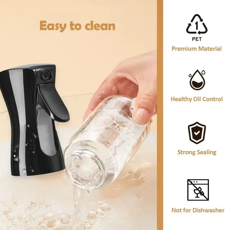 Õlipihusti pudel köögis küpsetamiseks Oliiviõli pihusti telkimiseks BBQ Küpsetusäädikas Sojakaste 200ml 300ml 500ml