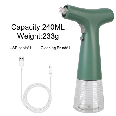 Za BBQ Kuhinjski raspršivač za ulje Kreativna staklenka od sojinog umaka Boca za pohranu octa USB punjenje Električni dozator za raspršivač boce s maslinovim uljem