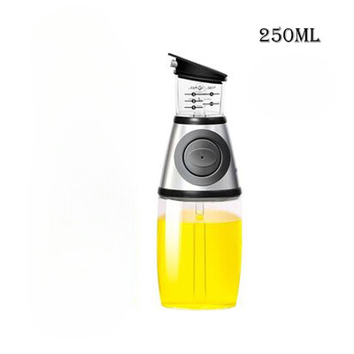 250/500ml Presuojamas alyvuogių aliejaus dozatorius, matavimo siurblys lauko kepsninei kepimo aliejaus butelis acto sojų padažo butelis Pradžia