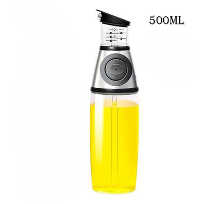250/500ml Presuojamas alyvuogių aliejaus dozatorius, matavimo siurblys lauko kepsninei kepimo aliejaus butelis acto sojų padažo butelis Pradžia