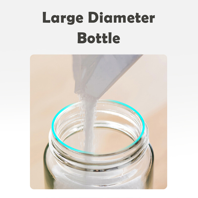 WMMO kvantitatiivne soolatops köögirestorani jaoks Väike kerge maitseainepurk Niiskuskindel suletud klaasist maitseainepurk