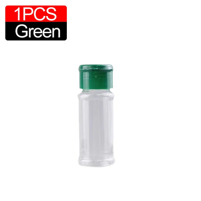 Sticla transparentă de condimente de 100 ml Agitatoare sare piper Borcane din plastic pentru condimente pentru grătar Cutie pentru condimente Articole de bucătărie Cutie de depozitare a pulberii