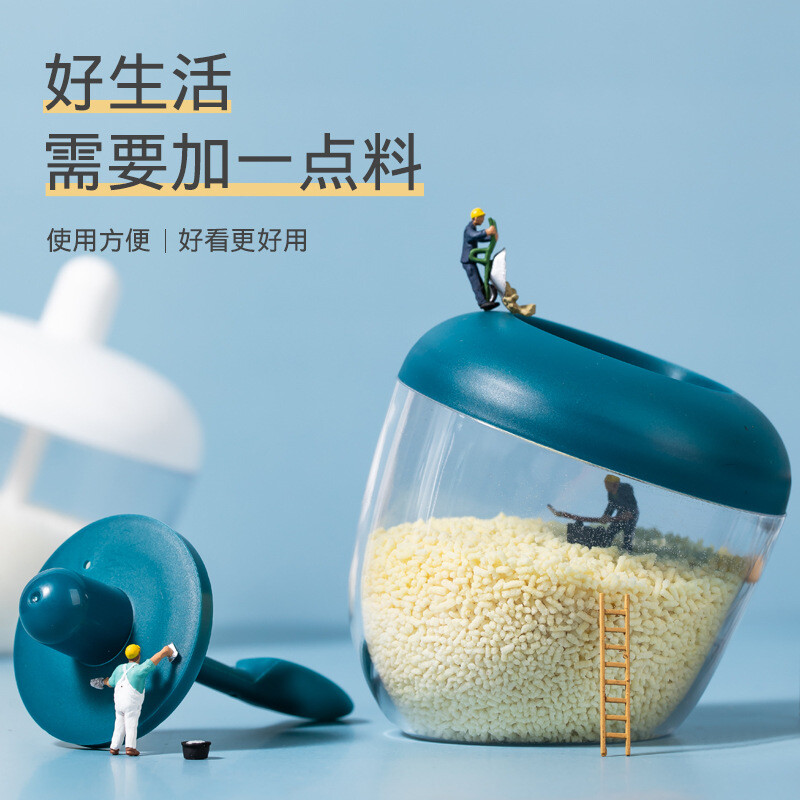 1 tk Jaapani köögi ümmargune maitseainepurk lusikaga maitseainepudeliga, pipra maitseainekarp, kodune soolaloks