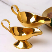 304 kaste Dripless Lip Salt Spice Gravy Boat Kitchen restorani praad Kastmed huule roostevabast terasest kastme säilituskasti vürtsipurgid