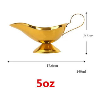 304 kaste Dripless Lip Salt Spice Gravy Boat Kitchen restorani praad Kastmed huule roostevabast terasest kastme säilituskasti vürtsipurgid