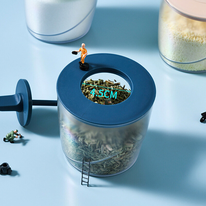 Maitseainepurgi komplekt kaanega Lusikas majapidamistarbeks köögis Maitseainepudel Soola-vürtsikonteiner Suhkru maitseainekonteiner Aksessuaarid