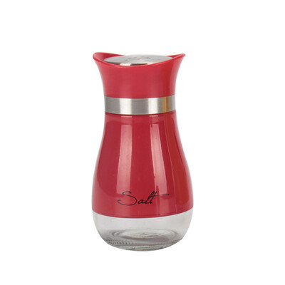 Roostevabast terasest maitseainešeiker, soola ja pipra klaasist põhjaga maitseainete dosaator piprašeiker maitseainešeiker soolaseister grillikomplekt