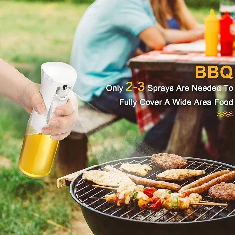 200/300/500ml μπουκάλι σπρέι λαδιού BBQ Ψεκαστήρας ελαιολάδου μαγειρικής Κουζίνας Ψεκασμός ψησίματος Σπρέι άδειου μπουκαλιού Δοχείο λαδιού για μπουκάλι ξύδι