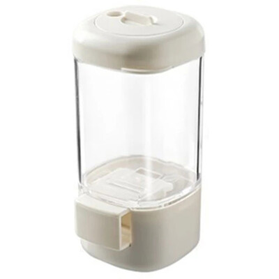 Press-tüüpi kvantitatiivne soolaloksutaja iga pressiga 2g läbipaistev maitseainepudel 140 ml suletud disainiga niiskuskindel tolmukindel