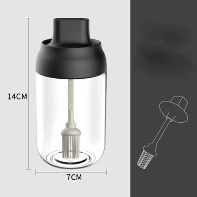 Staklenka za začine od 250 ml Bočica za začine Staklenka za sol i papar Staklenka za začine Poklopac otporan na vlagu Žlica Posuda za začine Kuhinjska boca za začine