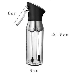 2-ühes õlipudeli pihusti köögitarvikud Köögi doseerimisõli pihusti maitseaine udu pudeli jaotur köögitööriistade tarvikud