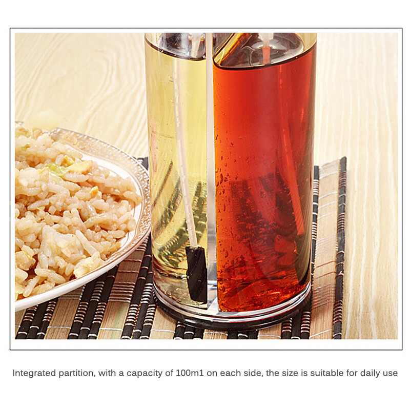 2-ühes õlipudeli pihusti köögitarvikud Köögi doseerimisõli pihusti maitseaine udu pudeli jaotur köögitööriistade tarvikud