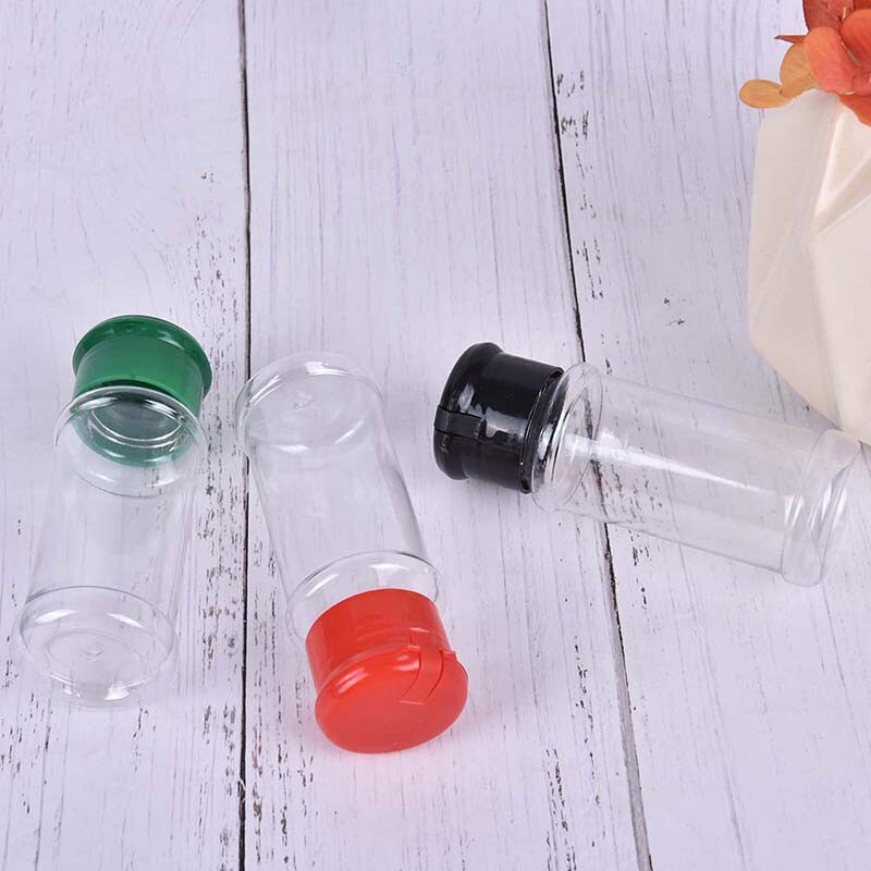 5 tk 100 ml plastikust vürtsisoola pipra loksutajad maitseainepurk BBQ maitseaine äädikas villimine