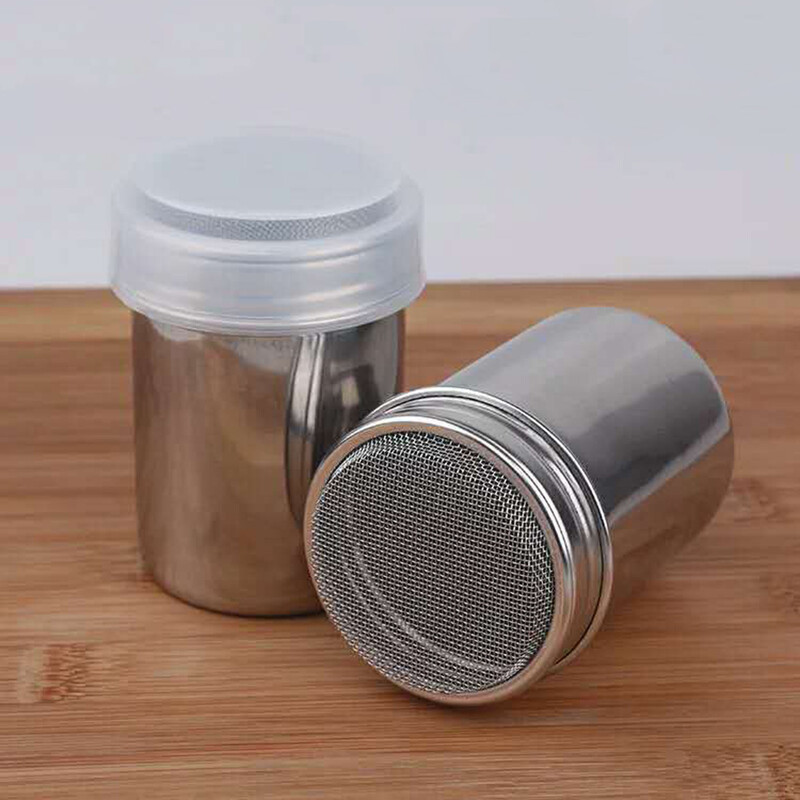 2 komada bagera od nehrđajućeg čelika Sol Šećer Mućkalica za papar Dozator boca Boca soli Papar Kava Kakao Cimet u prahu Limenka za