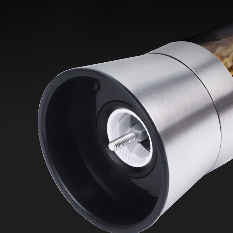 Roostevabast terasest vürtside soola- ja pipraveski köök kaasaskantavad purgimahutid käsitsi toit ürdiveskid vidinapudel