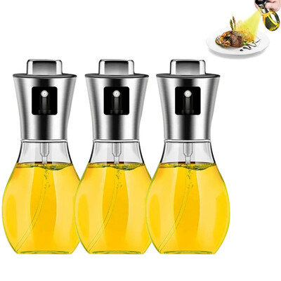 200 ml stiklinio aliejaus purškimo buteliukas Maisto kokybės mister purškiamas aliejaus dozatoriaus indelis, puikiai tinka kepsninei kepti iškylai, kepimo virtuvės reikmenims